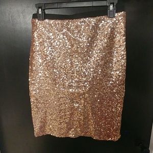 Sequin skirt